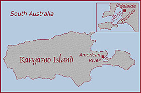 map of American River showing the location of Seayu Lodge