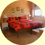 the bedroom